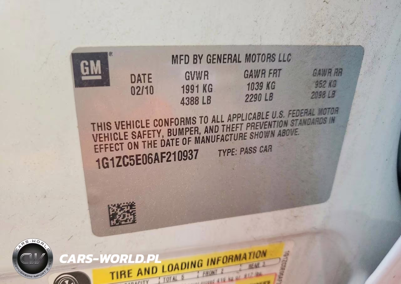 2010 Chevrolet Malibu 1Lt VIN:1G1ZC5E06AF210937 - 12
