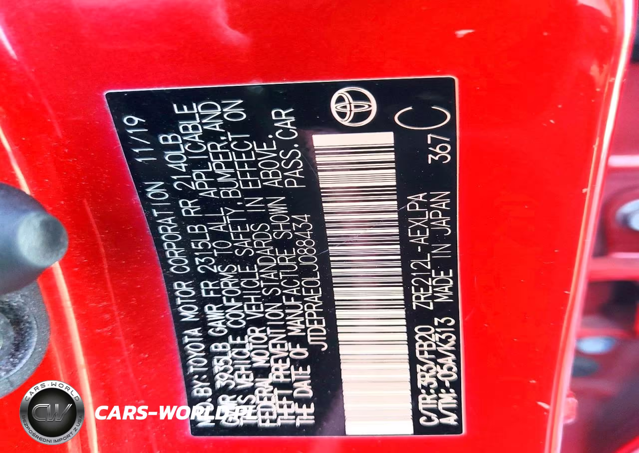 2020 Toyota Corolla Le VIN:JTDEPRAE0LJ088434 - 12