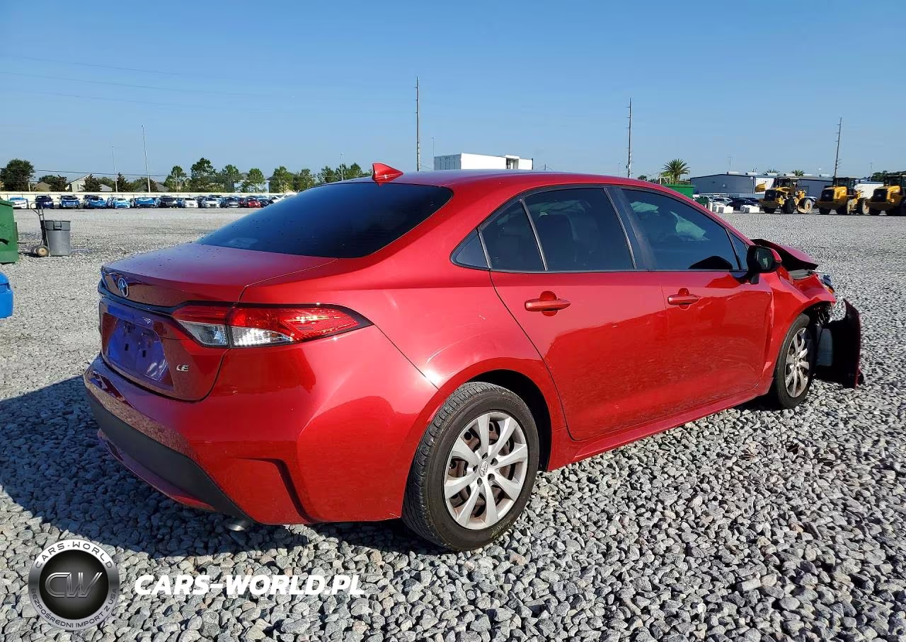 2020 Toyota Corolla Le VIN:JTDEPRAE0LJ088434 - 3