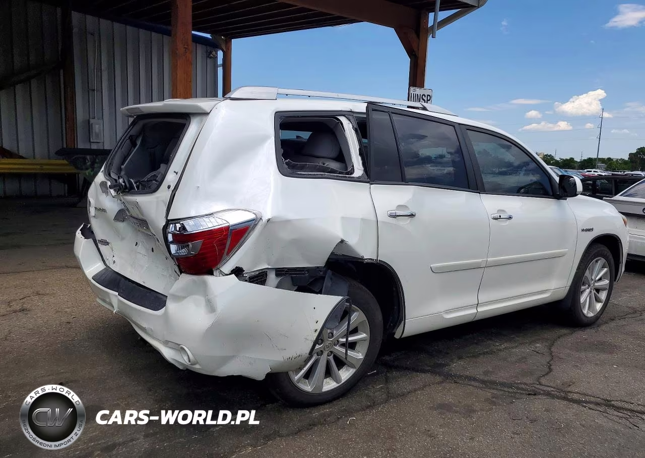 2008 Toyota Highlander Hybrid Limited VIN:JTEEW44A082018184 - 3