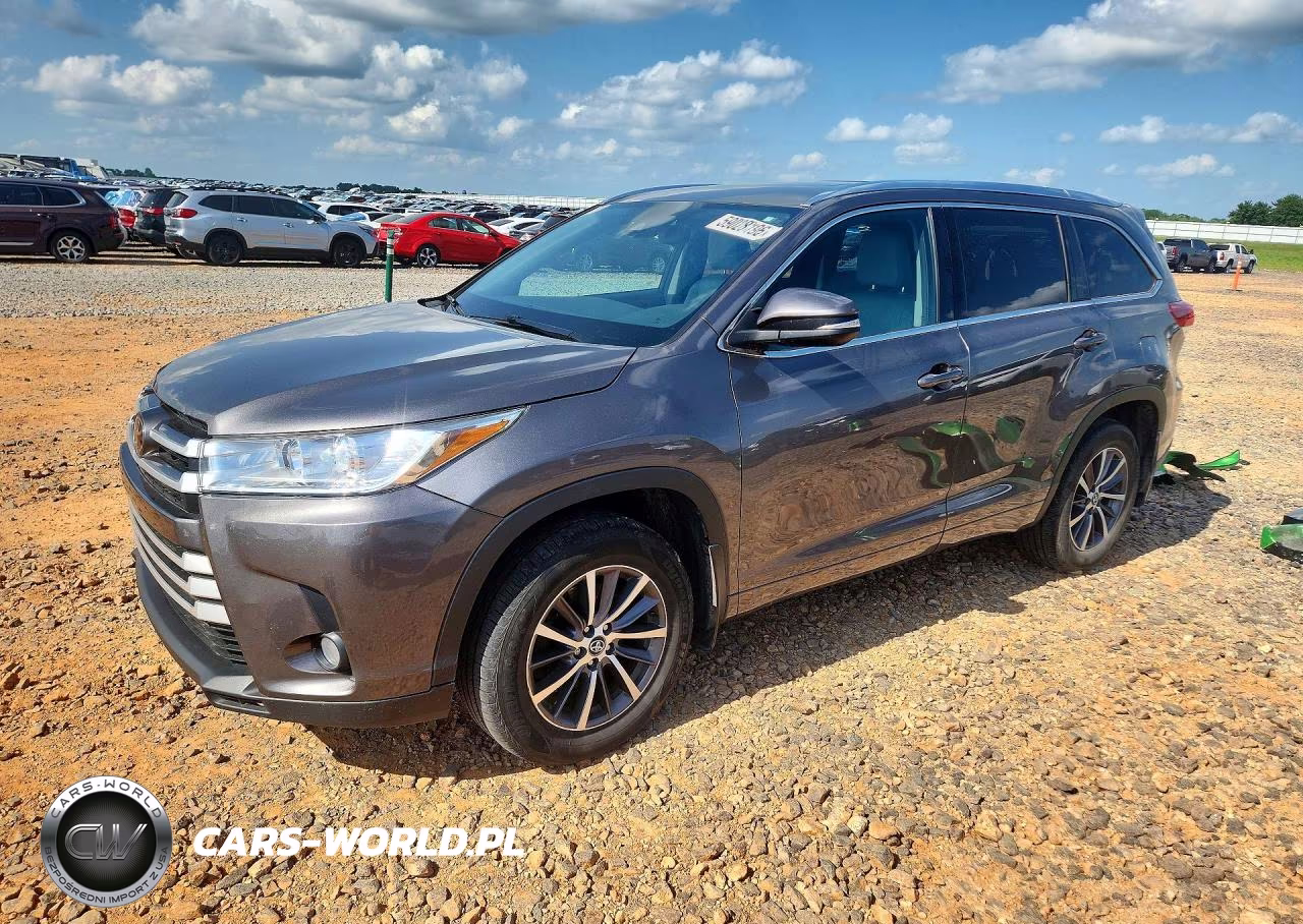2017 Toyota Highlander Xle – zdjęcie 1 z 12