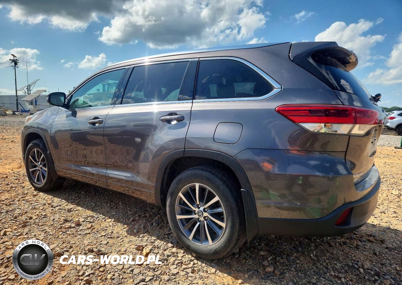 2017 Toyota Highlander Xle VIN:5TDJZRFH0HS385435 - 2