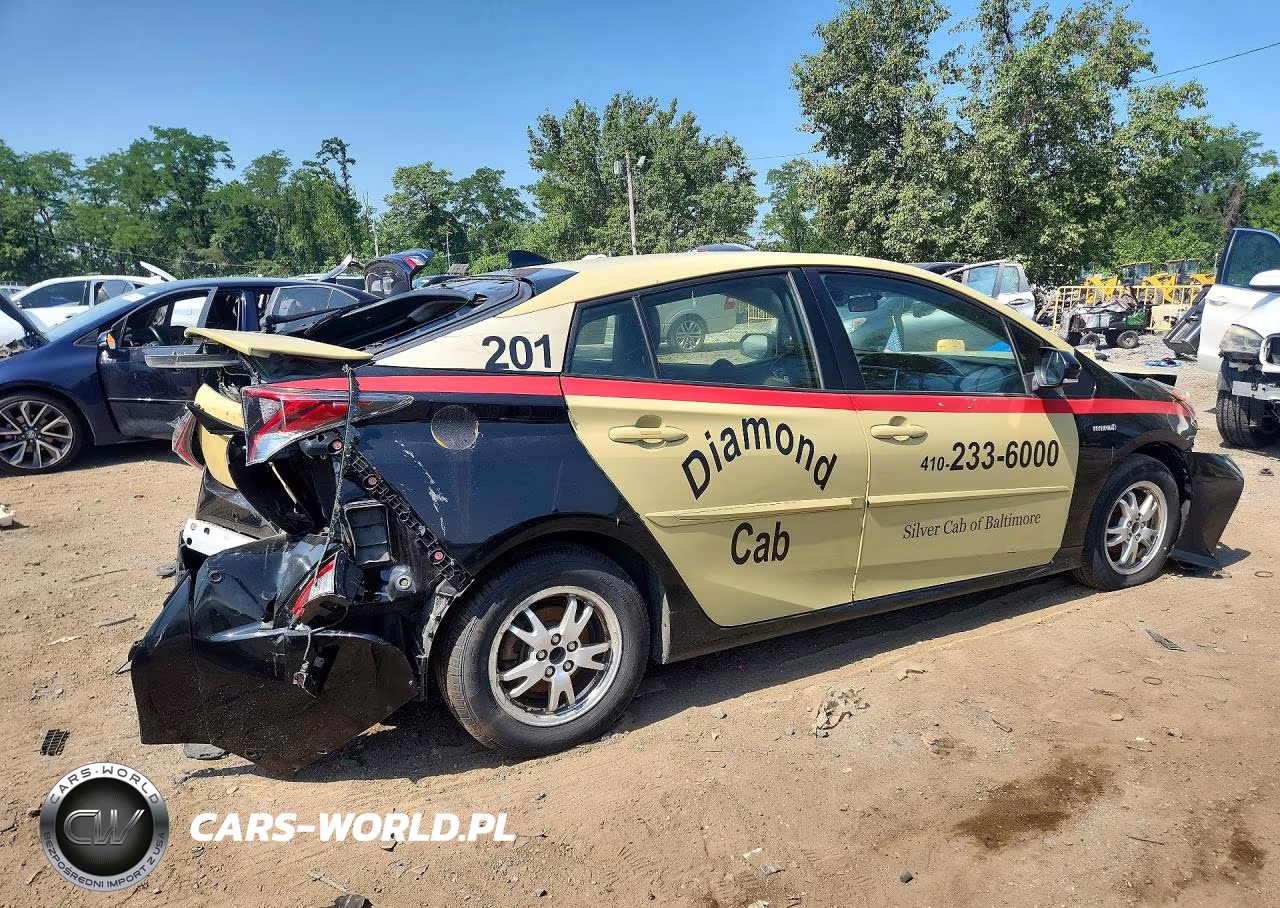 2016 Toyota Prius Two VIN:JTDKBRFU2G3520193 - 3