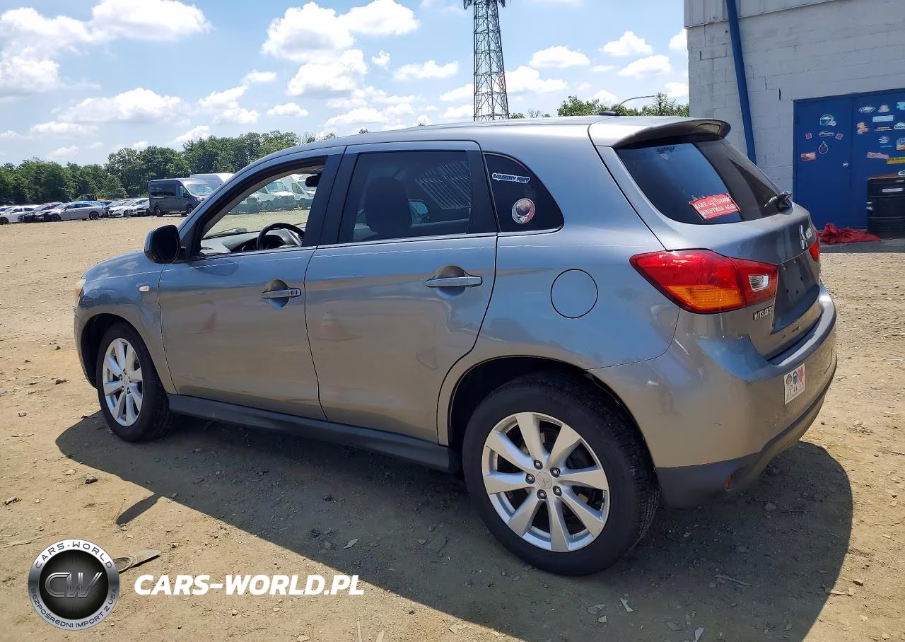 2013 Mitsubishi Outlander Sport Se VIN:4A4AP4AU9DE002761 - 2