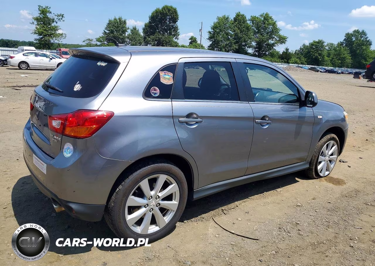2013 Mitsubishi Outlander Sport Se VIN:4A4AP4AU9DE002761 - 3