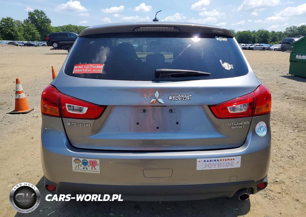 2013 Mitsubishi Outlander Sport Se VIN:4A4AP4AU9DE002761 - 6