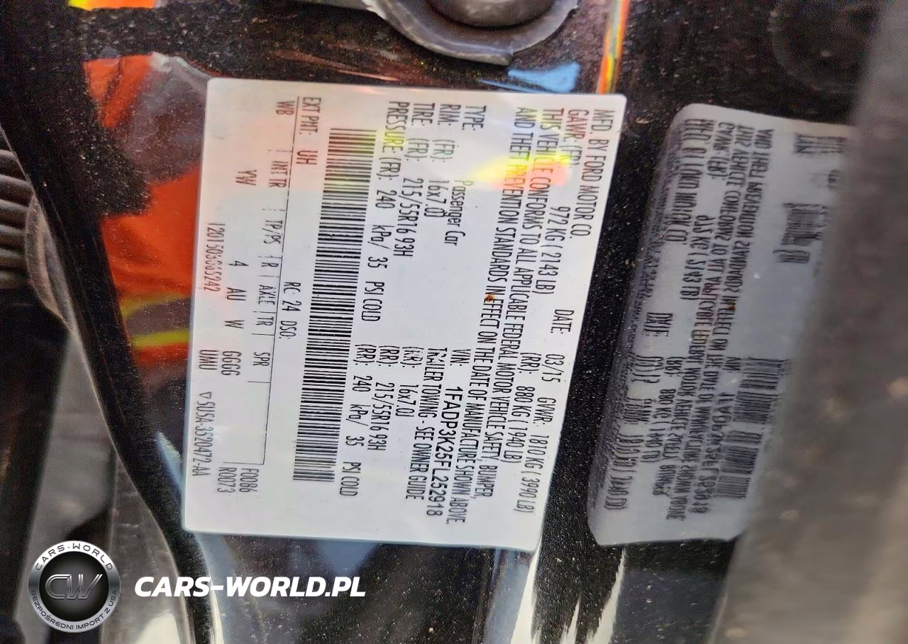 2015 Ford Focus Se VIN:1FADP3K25FL252918 - 13