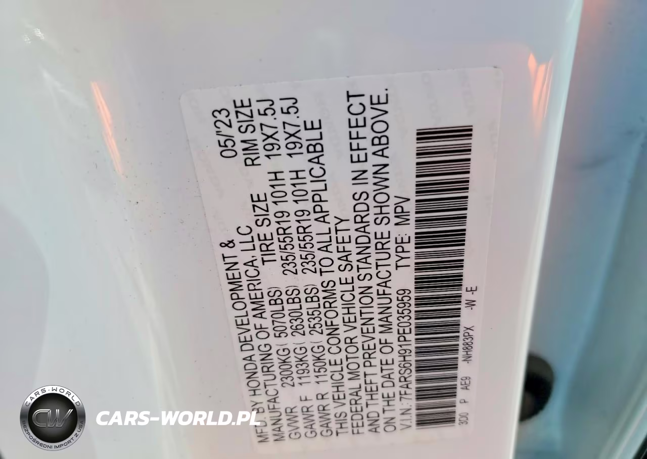 2023 Honda Cr-V Sport Touring VIN:7FARS6H91PE035959 - 12