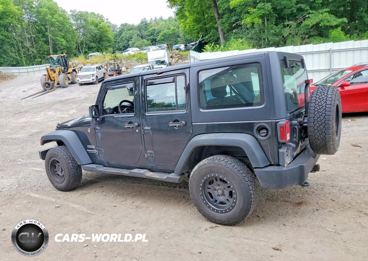 2014 Jeep Wrangler Unlimited Sport VIN:1C4BJWDG4EL312067 - 2