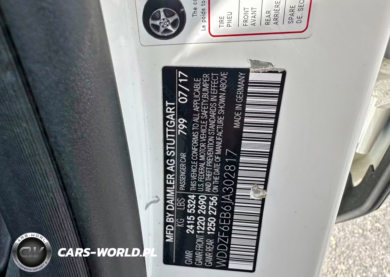 2018 Mercedes-Benz E 43 4Matic Amg VIN:WDDZF6EB6JA302817 - 10
