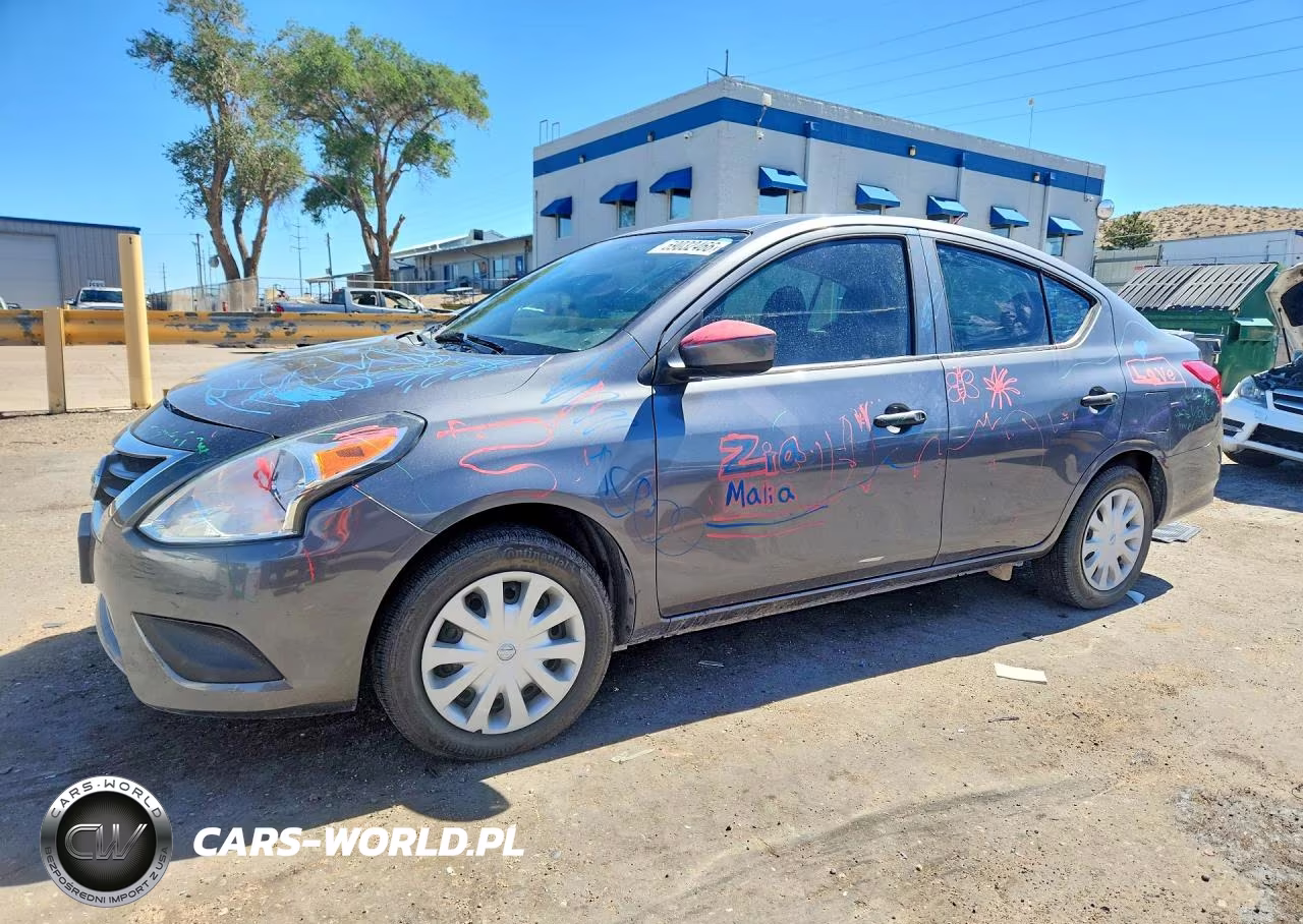 2018 Nissan Versa S Plus VIN:3N1CN7AP4JL837263 - 1