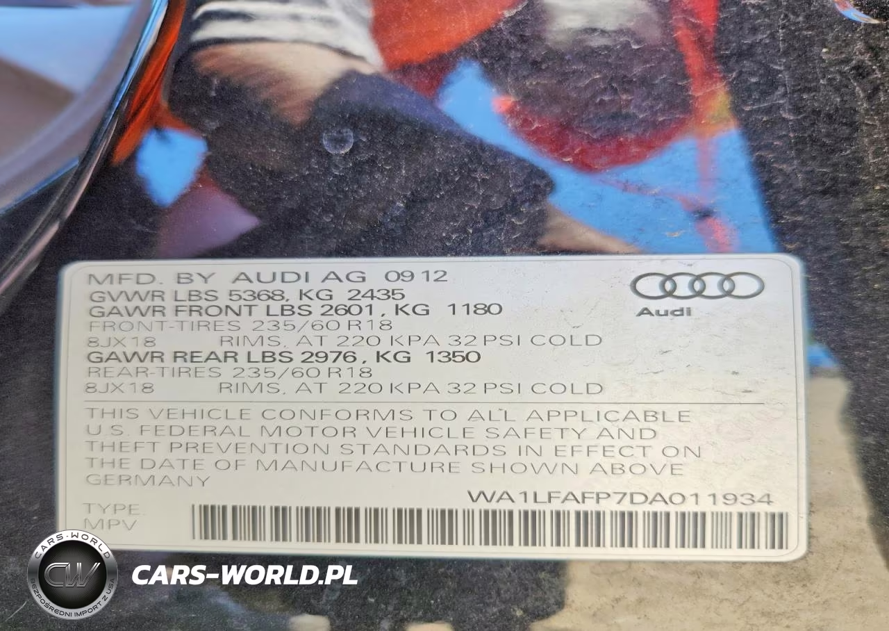 2013 Audi Q5 Premium Plus VIN:WA1LFAFP7DA011934 - 14