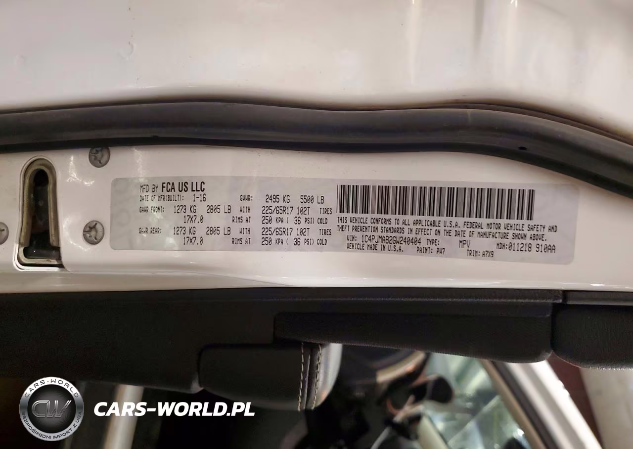 2016 Jeep Cherokee Sport VIN:1C4PJMAB2GW240404 - 13