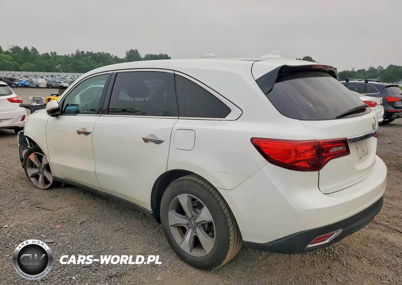 2015 Acura Mdx VIN:5FRYD4H26FB025269 - 2