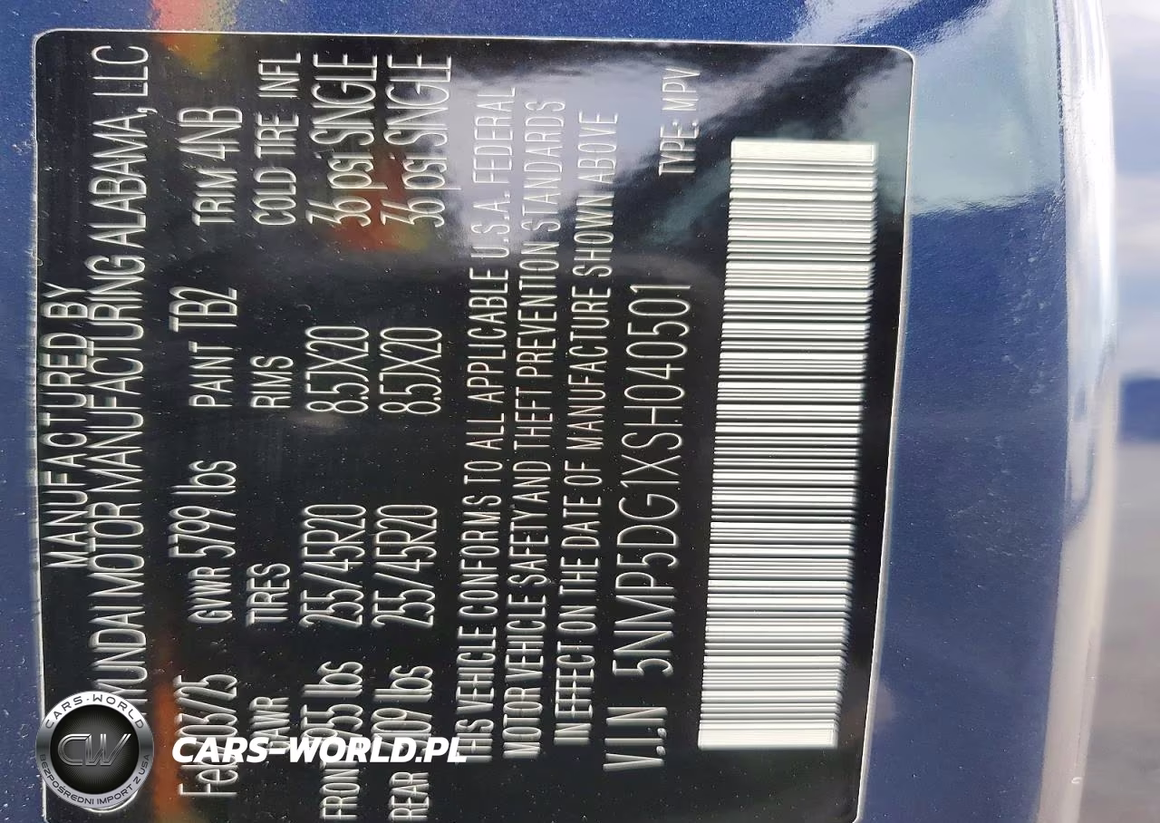 2025 Hyundai Santa Fe Calligraphy VIN:5NMP5DG1XSH040501 - 13