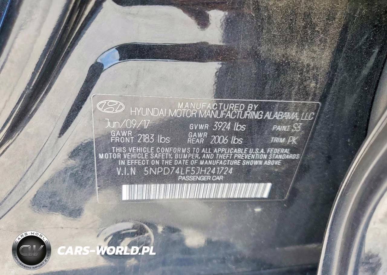 2018 Hyundai Elantra Se VIN:5NPD74LF5JH241724 - 12