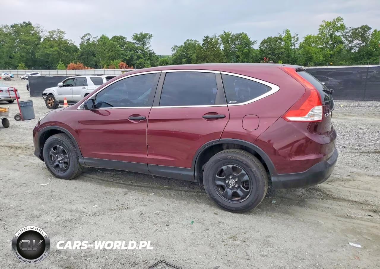 2012 Honda Cr-V Lx VIN:5J6RM3H35CL035951 - 2