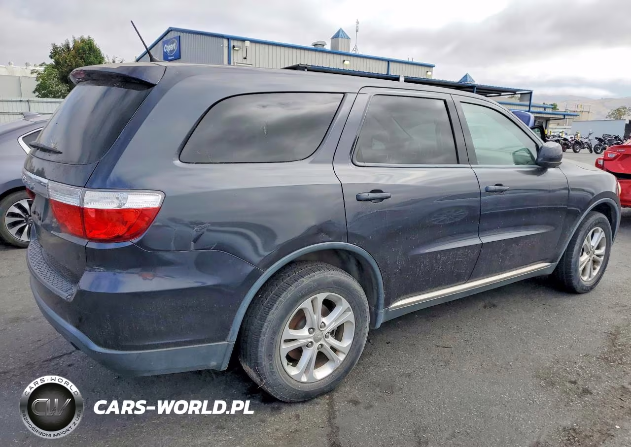 2013 Dodge Durango Sxt VIN:1C4RDHAG2DC662186 - 3