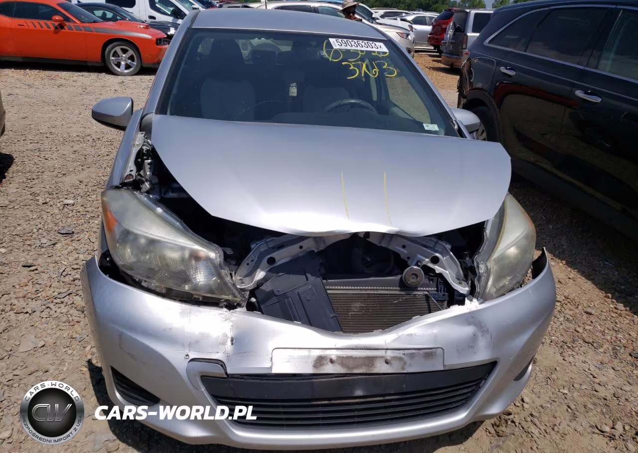 2012 Toyota Yaris VIN:JTDKTUD31CD535301 - 5