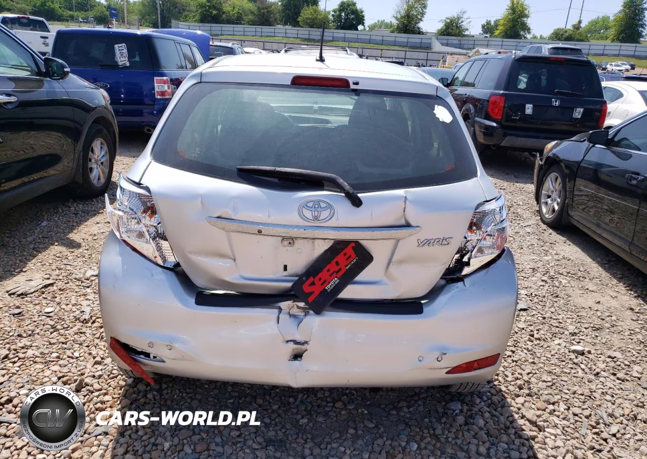 2012 Toyota Yaris VIN:JTDKTUD31CD535301 - 6