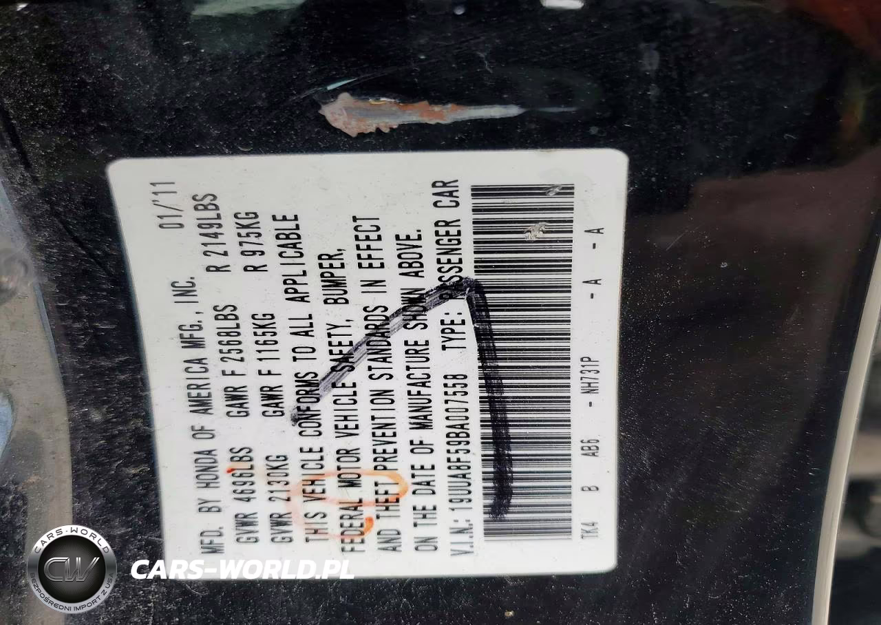 2011 Acura Tl VIN:19UUA8F59BA007558 - 26