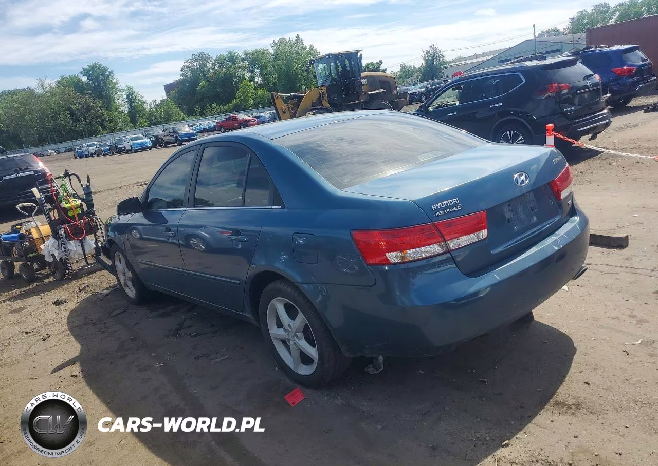 2006 Hyundai Sonata Gls V6 VIN:5NPEU46F46H041062 - 3