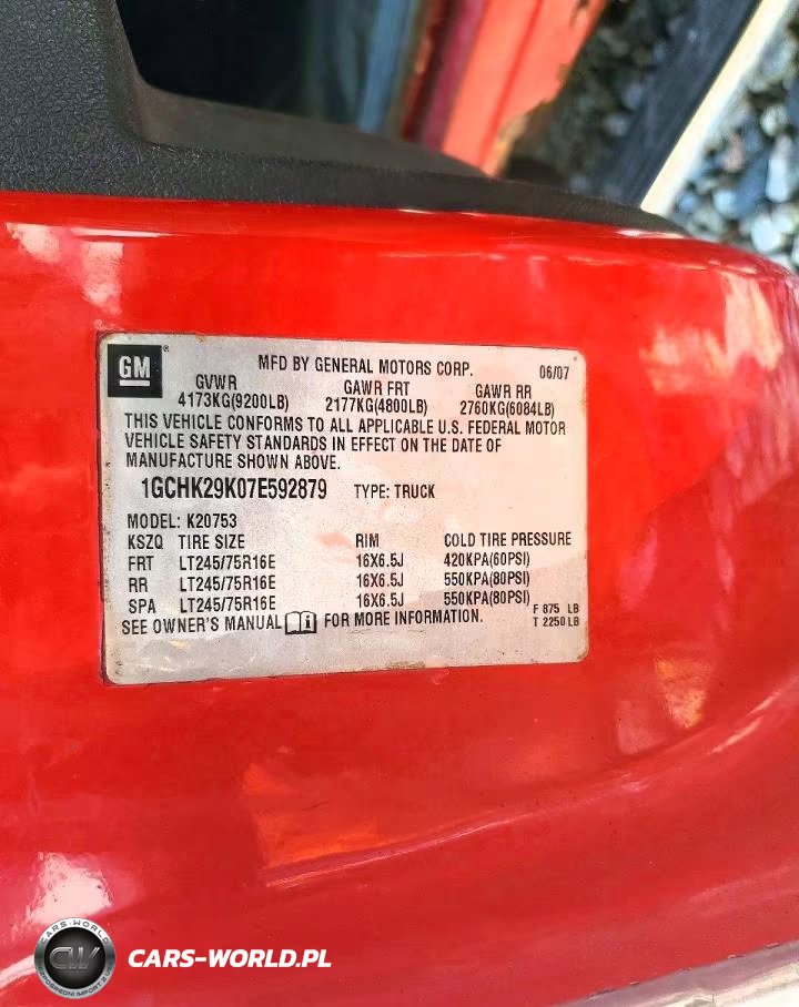 2007 Chevrolet Silverado K2500 Heavy Duty VIN:1GCHK29K07E592879 - 13