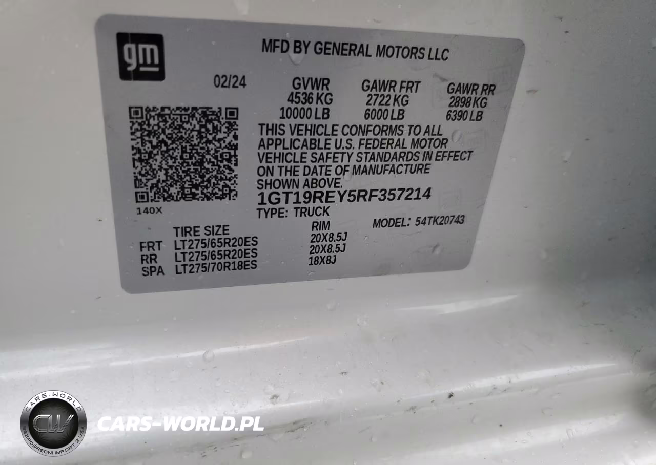 2024 GMC Sierra K2500 Denali VIN:1GT19REY5RF357214 - 12