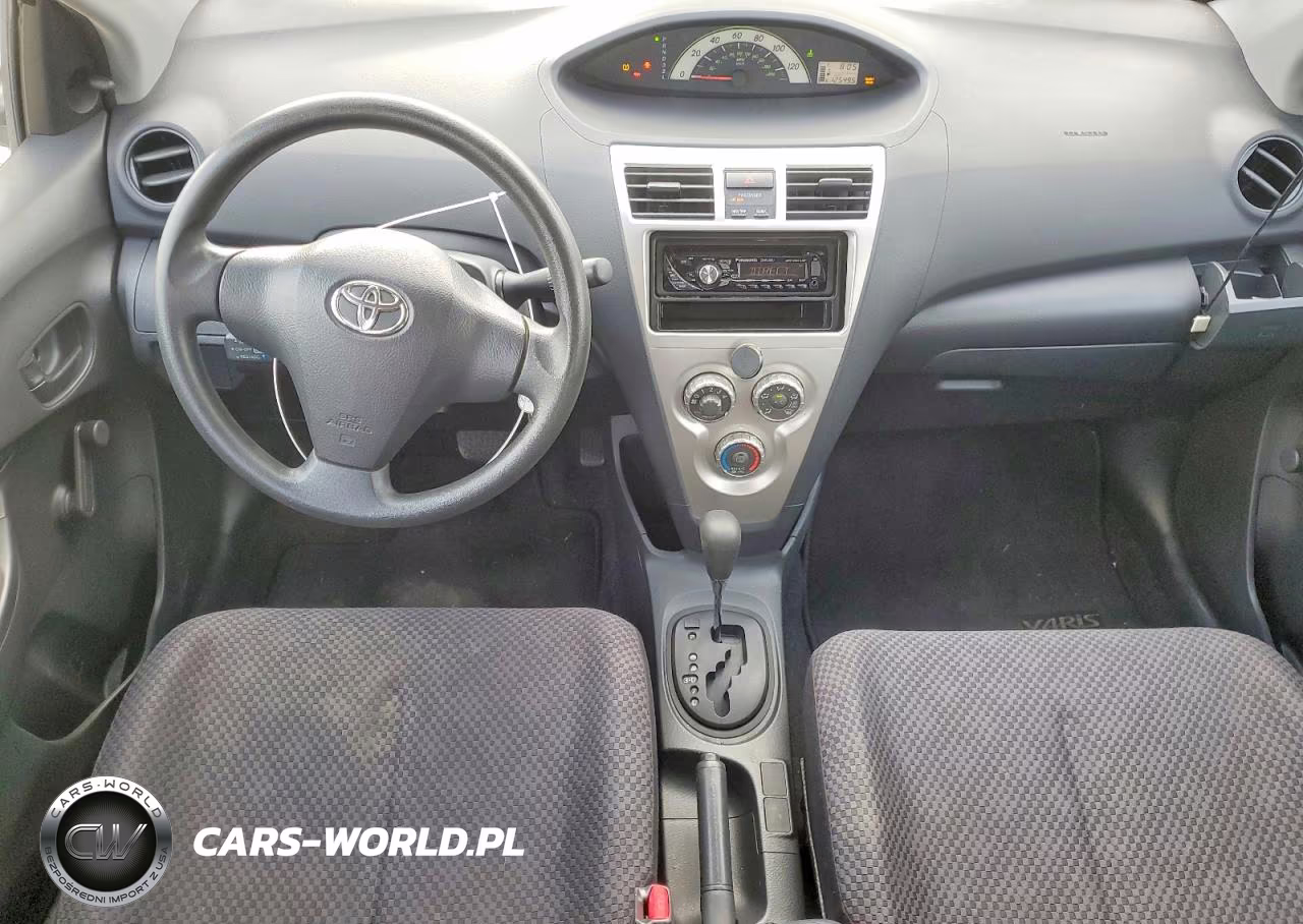 2008 Toyota Yaris Base VIN:JTDBT923X81256051 - 8