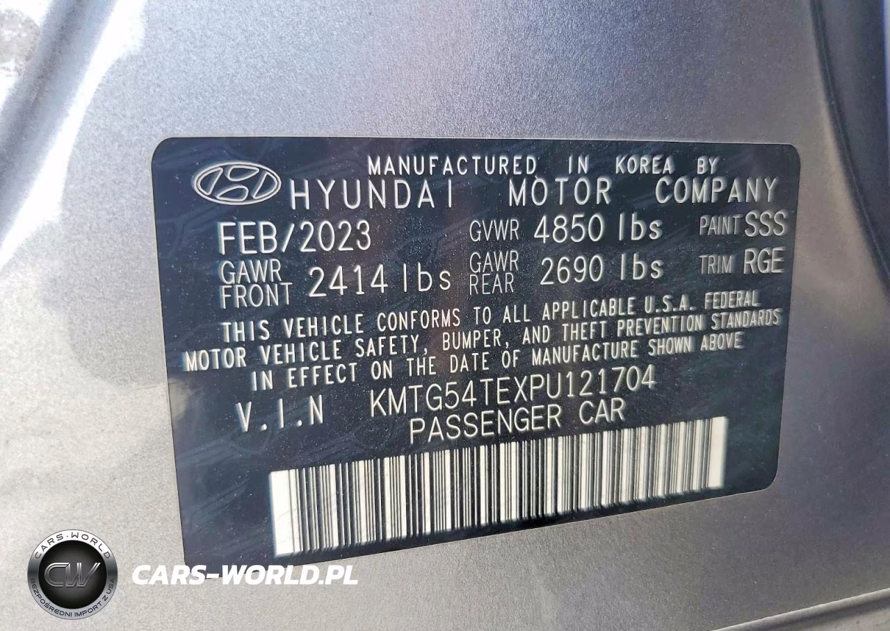 2023 Genesis G70 3.3T Standard VIN:KMTG54TEXPU121704 - 14