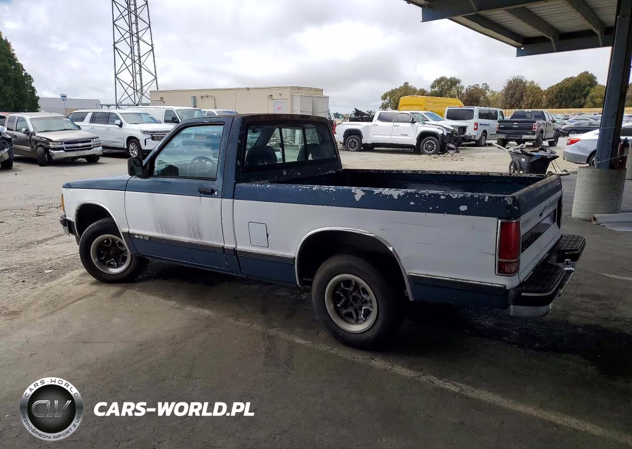 1992 Chevrolet S Truck S10 VIN:1GCCS14Z4N8159862 - 2