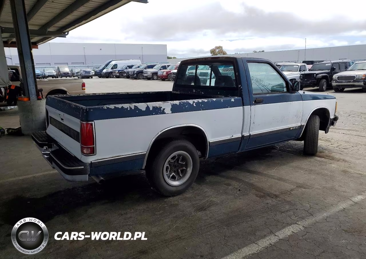 1992 Chevrolet S Truck S10 VIN:1GCCS14Z4N8159862 - 3