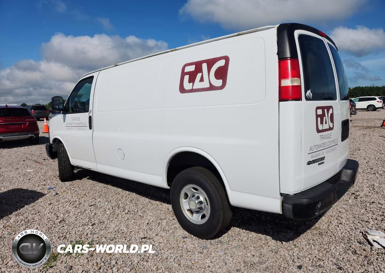 2013 Chevrolet Express 2500 Cargo Delivery Van VIN:1GCWGFBAXD1115669 - 2