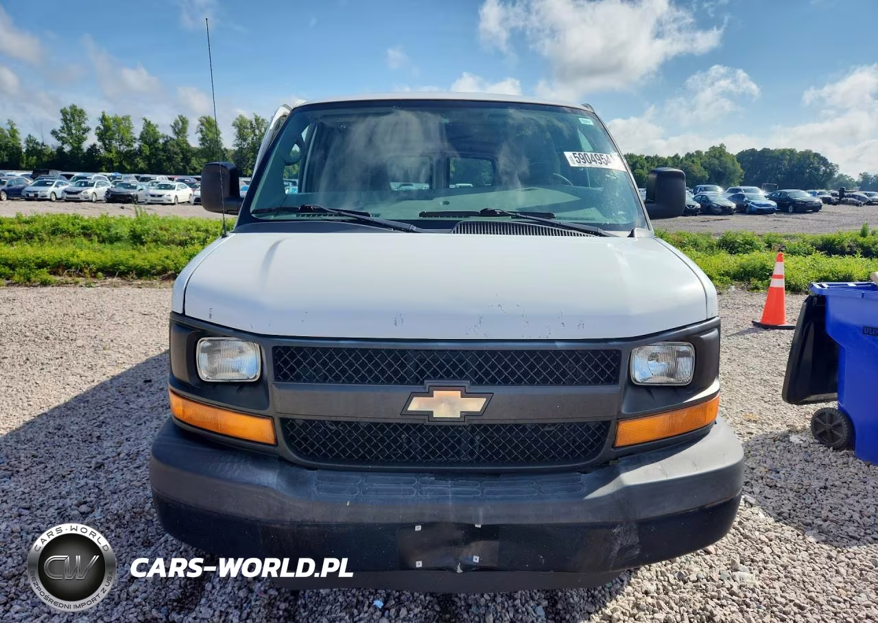 2013 Chevrolet Express 2500 Cargo Delivery Van VIN:1GCWGFBAXD1115669 - 5