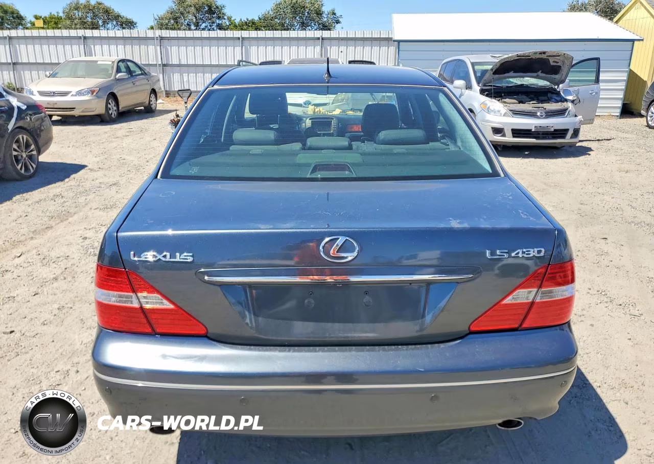 2005 Lexus Ls 430 VIN:JTHBN36F850175495 - 6