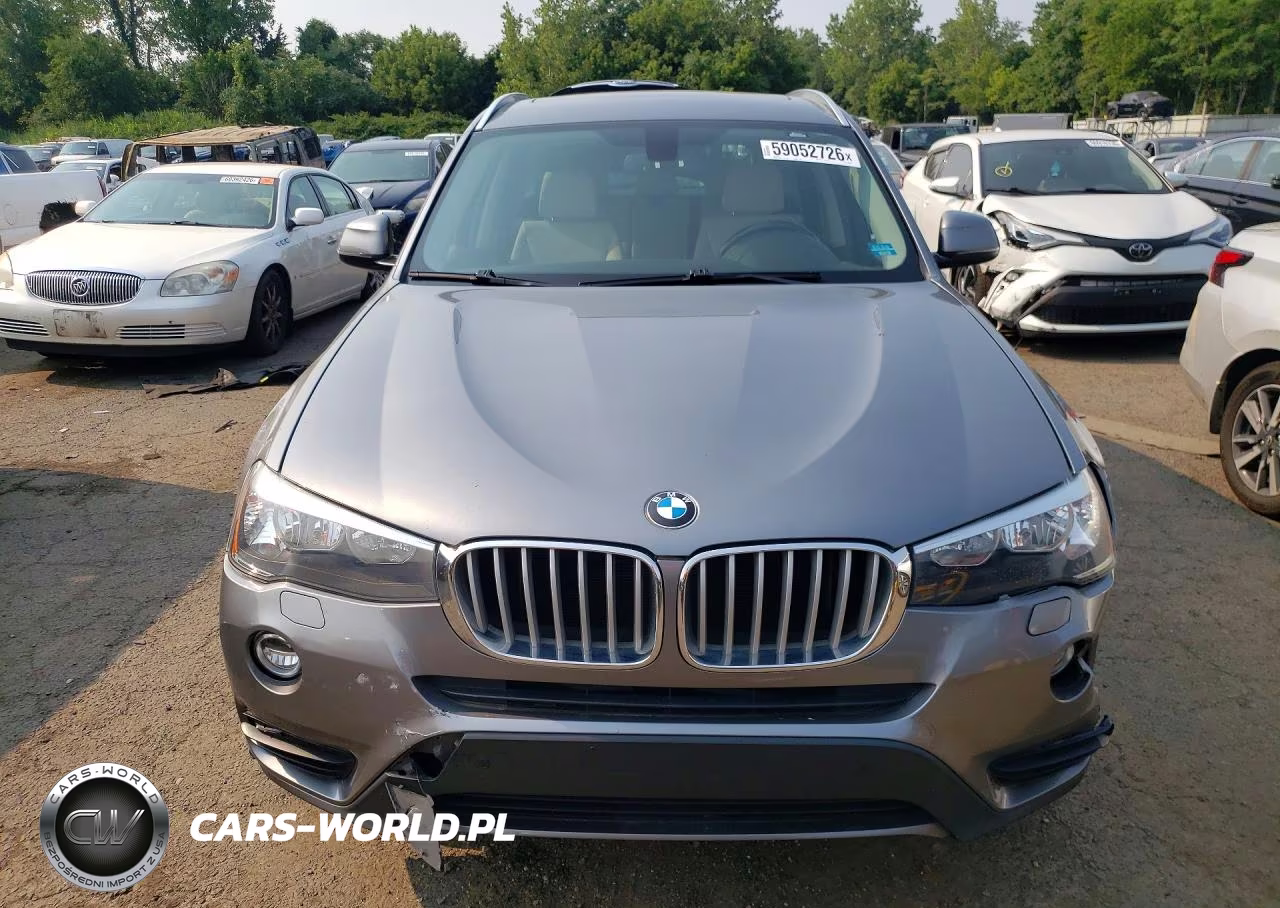 2015 BMW X3 xDrive28I VIN:5UXWX9C56F0D57856 - 5