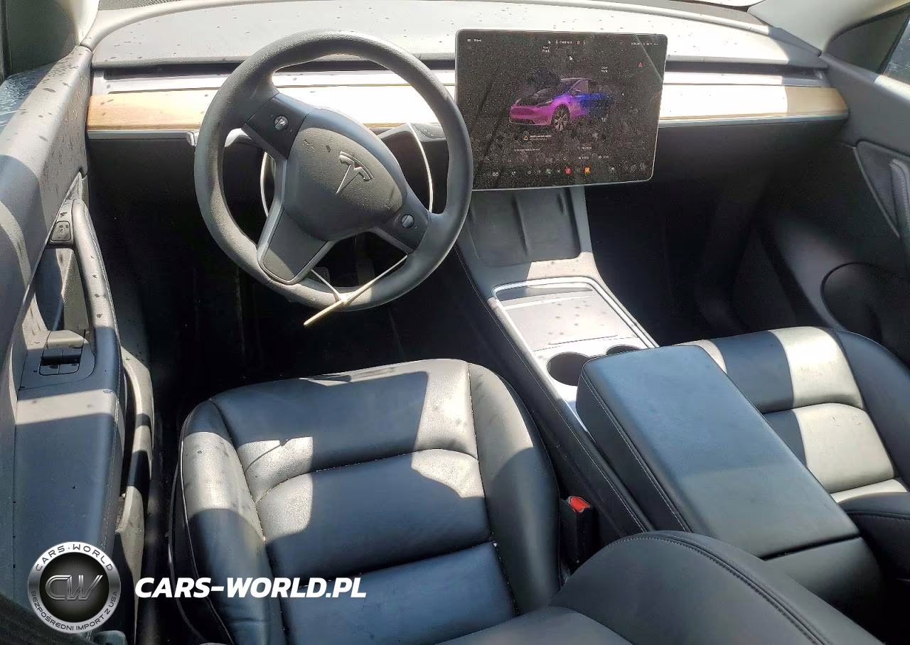 2022 Tesla Model Y VIN:7SAYGAEEXNF422300 - 8