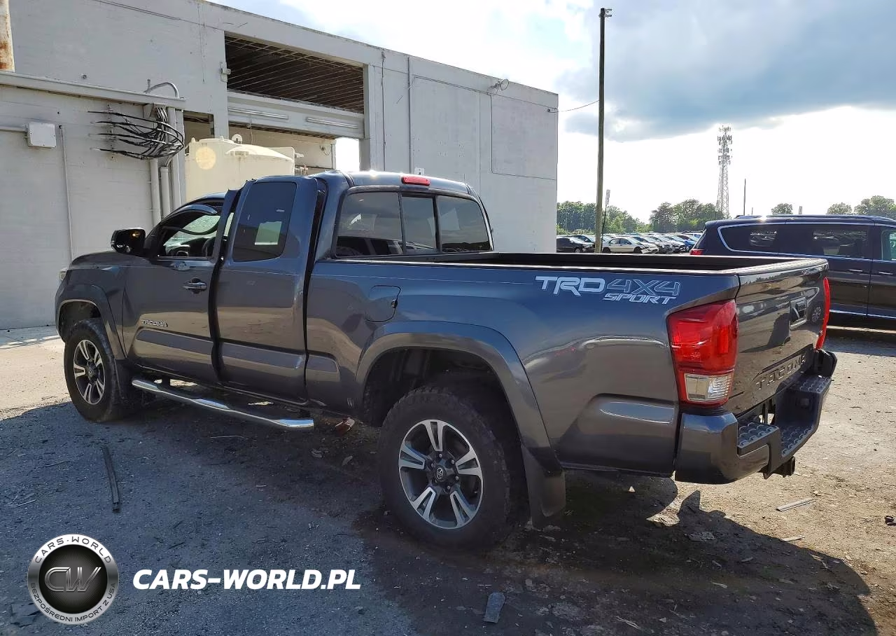 2017 Toyota Tacoma Trd Sport VIN:5TFSZ5AN9HX106861 - 2