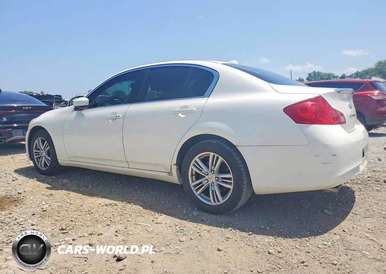 2011 Infiniti G25 Sedan X VIN:JN1DV6AR8BM650633 - 2