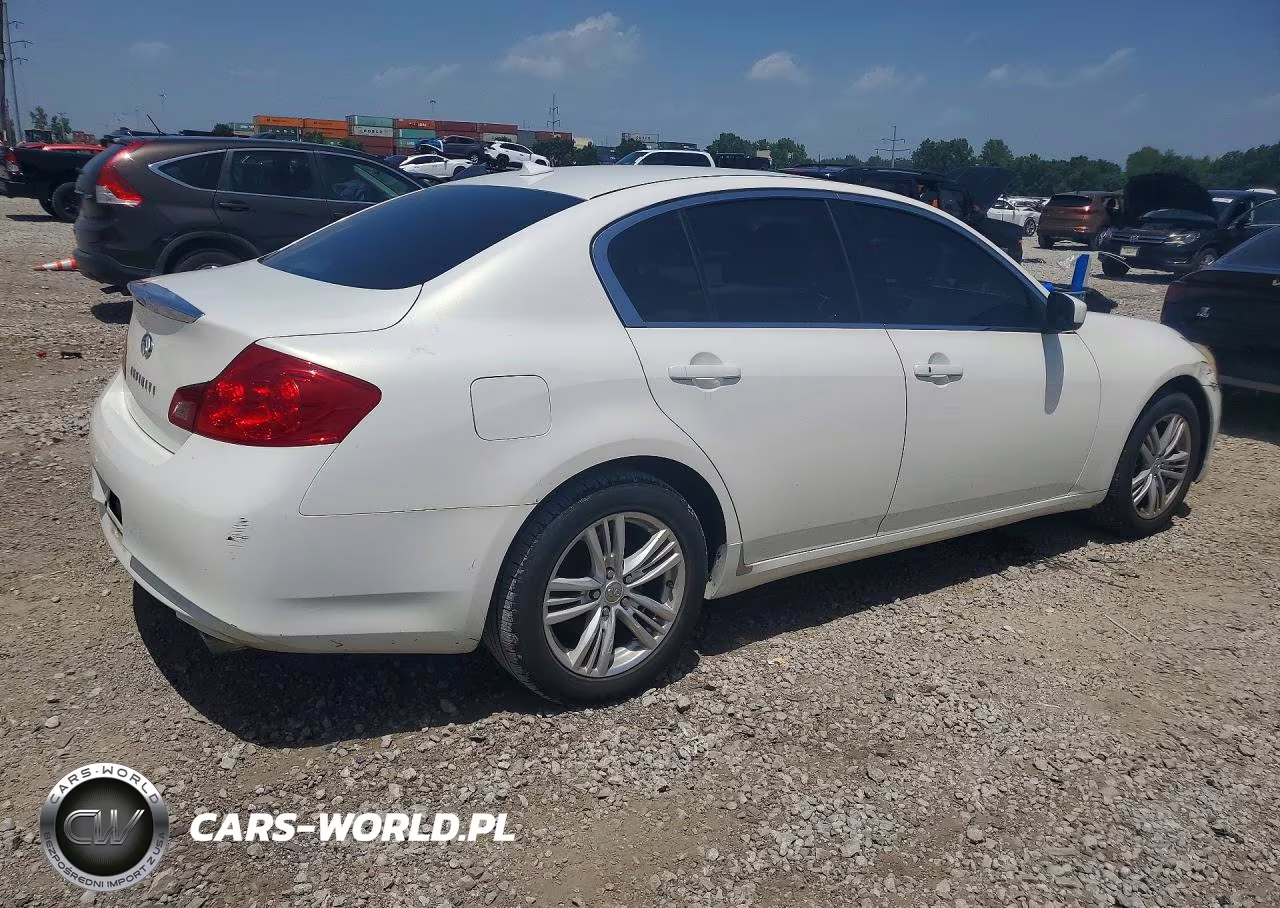 2011 Infiniti G25 Sedan X VIN:JN1DV6AR8BM650633 - 3
