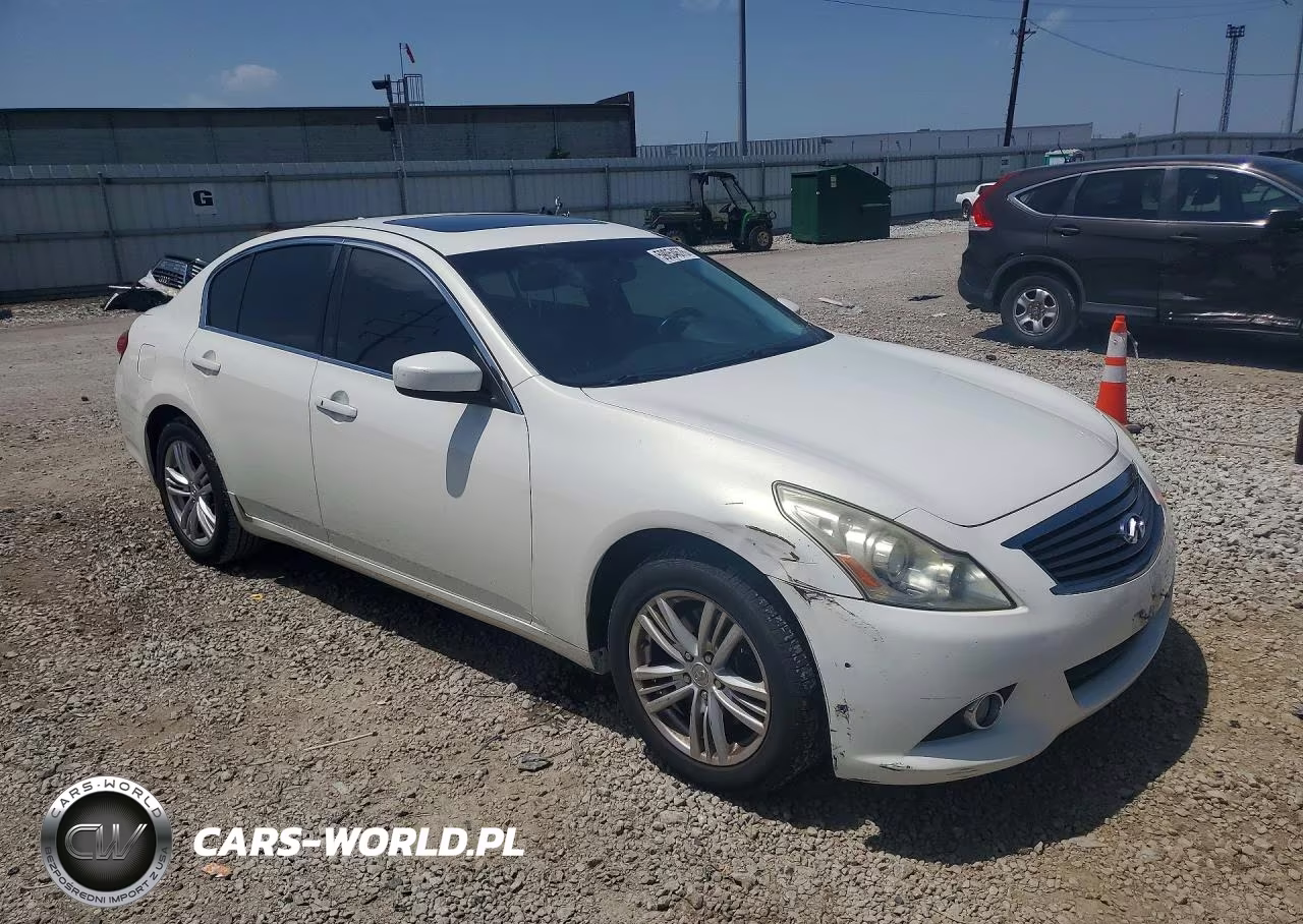 2011 Infiniti G25 Sedan X VIN:JN1DV6AR8BM650633 - 4