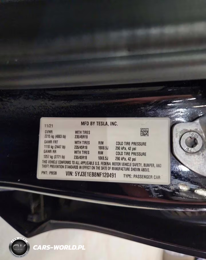 2022 Tesla Model 3 VIN:5YJ3E1EB8NF120491 - 12
