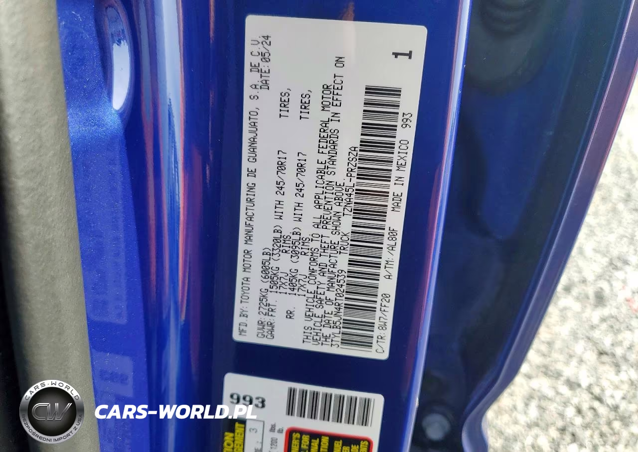 2024 Toyota Tacoma Sr5 4Wd VIN:3TYLB5JN4RT024539 - 13
