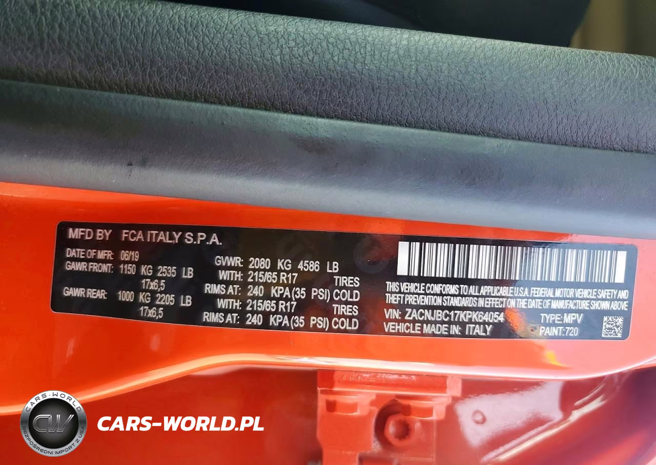 2019 Jeep Renegade Trailhawk VIN:ZACNJBC17KPK64054 - 13