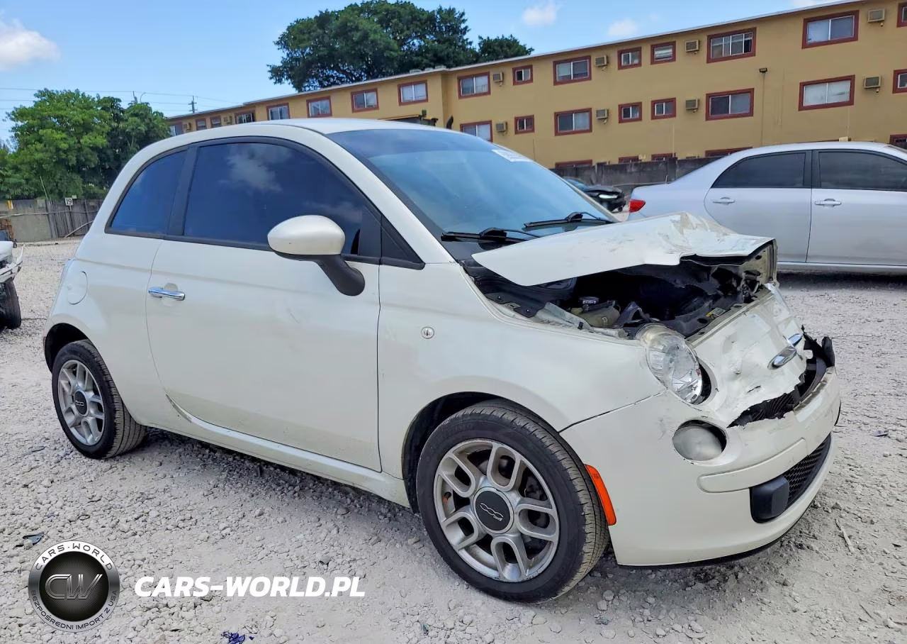 2013 Fiat 500 Pop VIN:3C3CFFAR7DT684487 - 4