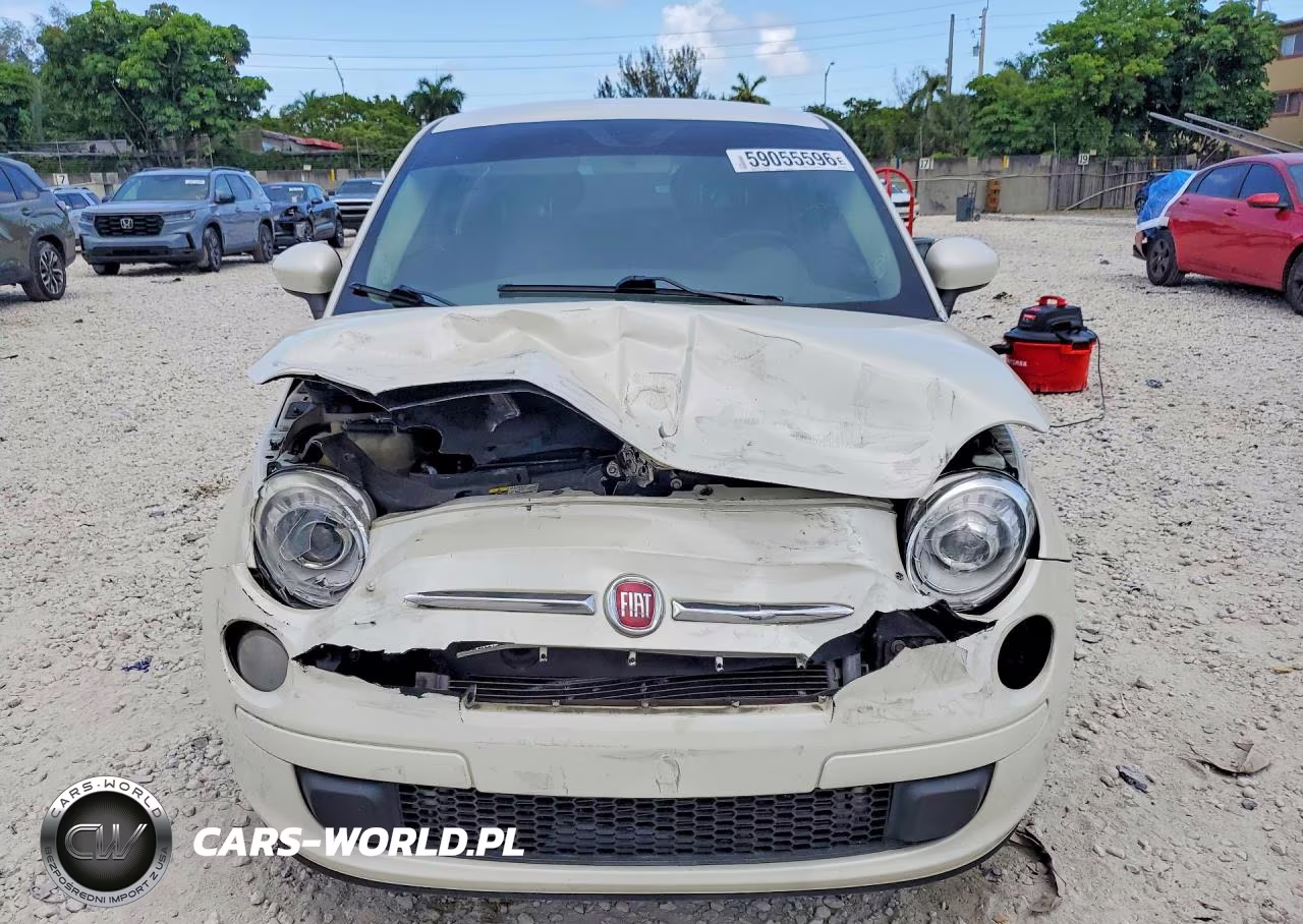 2013 Fiat 500 Pop VIN:3C3CFFAR7DT684487 - 5