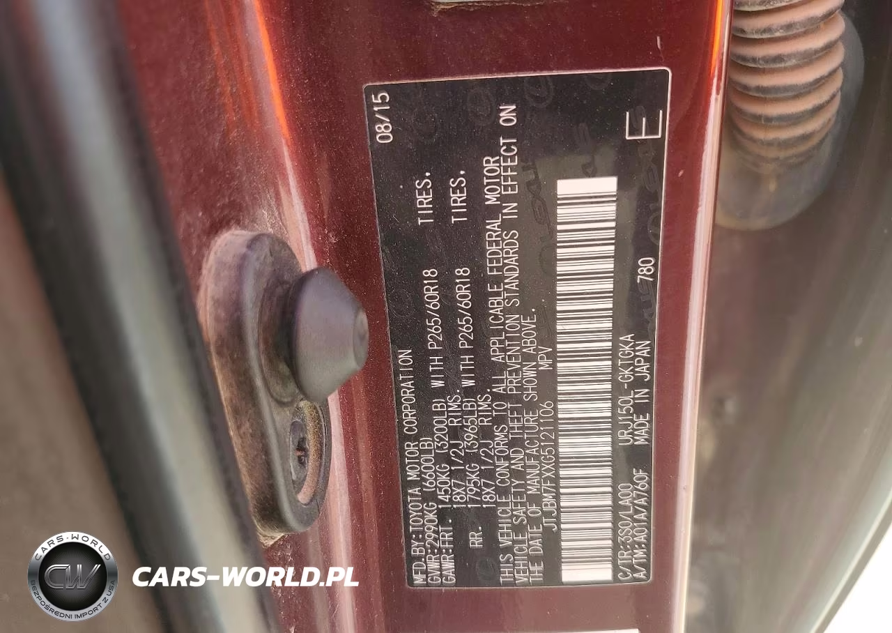 2016 Lexus Gx 460 VIN:JTJBM7FXXG5121106 - 12