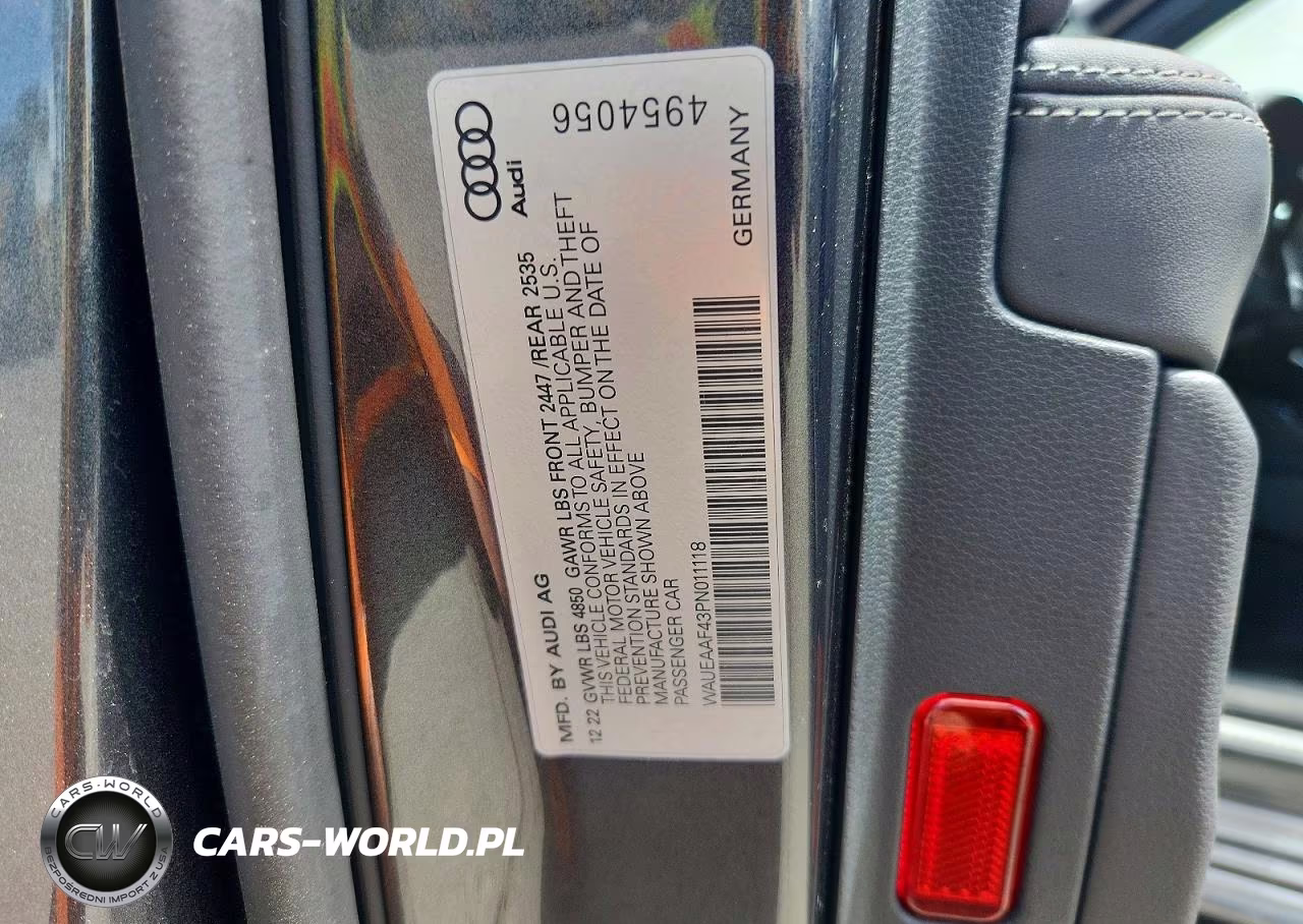 2023 Audi A4 Premium Plus 45 VIN:WAUEAAF43PN011118 - 13