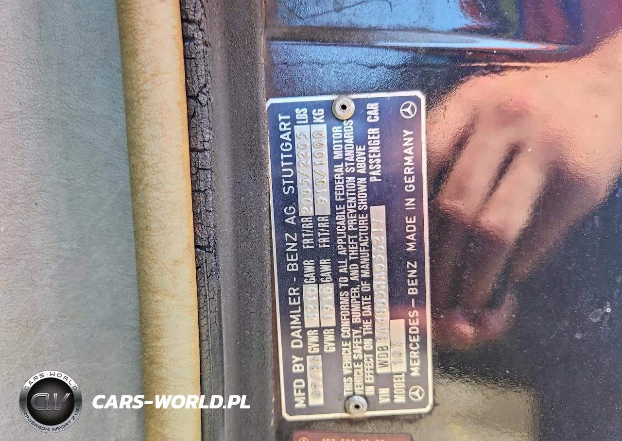 1987 Mercedes-Benz 560 Sl VIN:WDBBA48D5HA056217 - 12