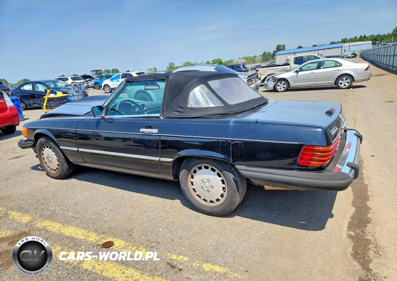 1987 Mercedes-Benz 560 Sl VIN:WDBBA48D5HA056217 - 2